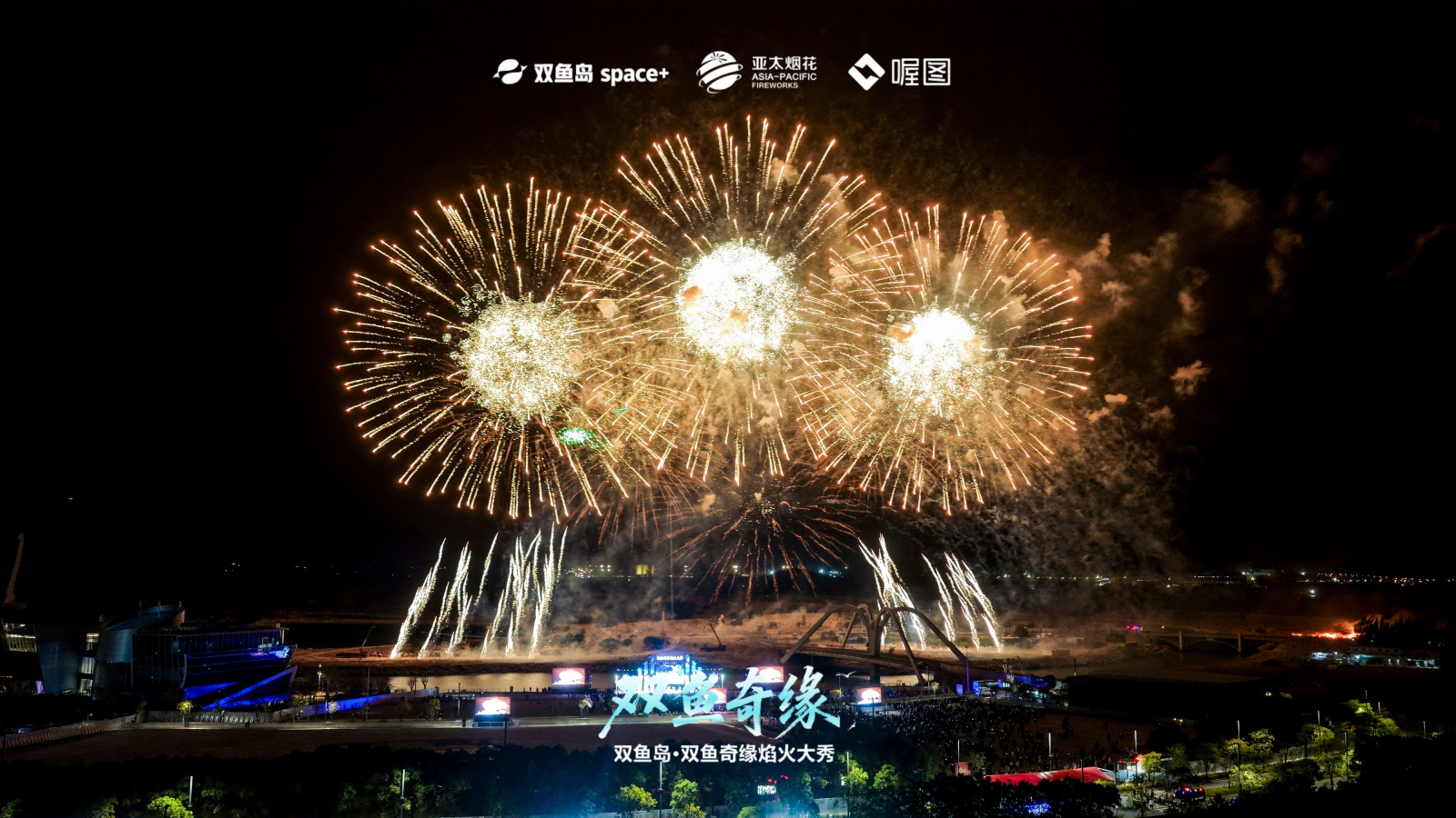 双鱼岛·双鱼奇缘焰火大秀案例图3