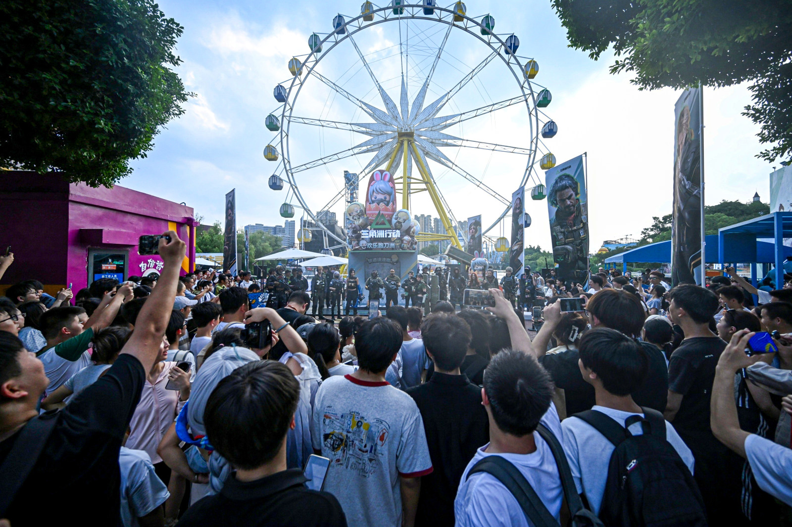 快手夏日游音节三角洲行动摊位案例图7